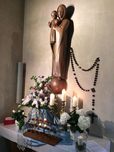 Foto: Maialtar in Kirche Uerzell (privat)